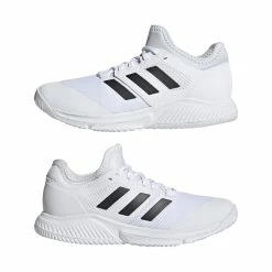 Chaussures Femme Adidas Court Team Bounce -France Batterie pour vélo électrique Soldes Boutique adidas fx1805 10 footwear photography mirrored pair view white 000