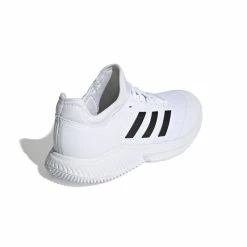 Chaussures Femme Adidas Court Team Bounce -France Batterie pour vélo électrique Soldes Boutique adidas fx1805 7 footwear photography back lateral top view white 000