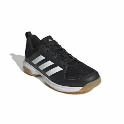 Chaussures Indoor Adidas Ligra 7 -France Batterie pour vélo électrique Soldes Boutique adidas fz4658 6 footwear photography front lateral top view white 000