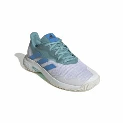 Chaussures De Tennis Adidas 90 CourtJam Control -France Batterie pour vélo électrique Soldes Boutique adidas gy4002 6 footwear photography front lateral top view white 000