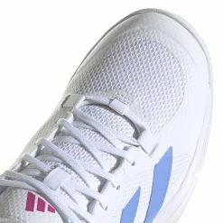 Chaussures Indoor Femme Adidas Court Team Bounce 2.0 -France Batterie pour vélo électrique Soldes Boutique adidas hr1234 8 footwear photography detail view 1 white