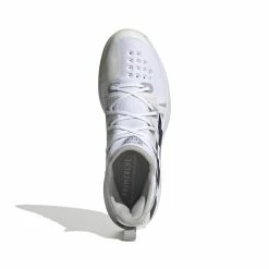 Chaussures Indoor Adidas Stabil Next Gen -France Batterie pour vélo électrique Soldes Boutique adidas hr1343 3 footwear photography top portrait view white