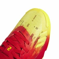 Chaussures Indoor Enfant Adidas D.O.N. Issue 4 J -France Batterie pour vélo électrique Soldes Boutique adidas hr1786 8 footwear photography detail view 1 white 000