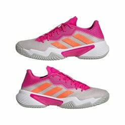 Chaussures De Tennis Femme Adidas Barricade -France Batterie pour vélo électrique Soldes Boutique adidas hr2036 10 footwear photography mirrored pair view white 000