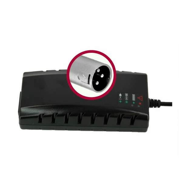 Doctibike Chargeur Derby Cycle Li-Ion 24V 4Ah XLR 3 Broches 6 Doctibike Chargeur Derby Cycle Li-Ion 24V 4Ah XLR 3 Broches – Image 4