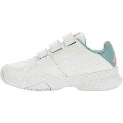 Chaussures De Tennis Enfant K-Swiss Court Express Strap Omni -France Batterie pour vélo électrique Soldes Boutique k swiss 56610109m blanc bleu nile desert 3