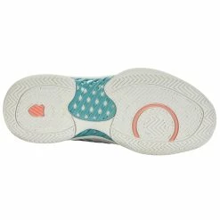 Chaussures De Tennis Femme K-Swiss Hypercourt Express 2 -France Batterie pour vélo électrique Soldes Boutique k swiss 96613143m blanc bleu nile desert 7