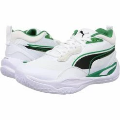 Chaussures Indoor Puma Playmaker Pro -France Batterie pour vélo électrique Soldes Boutique puma 377572 10 white amazon green 7