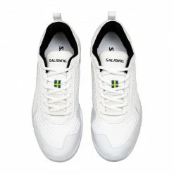 Chaussures Femme Salming Viper SL -France Batterie pour vélo électrique Soldes Boutique salming ii1231075 0701 blanc noir 6